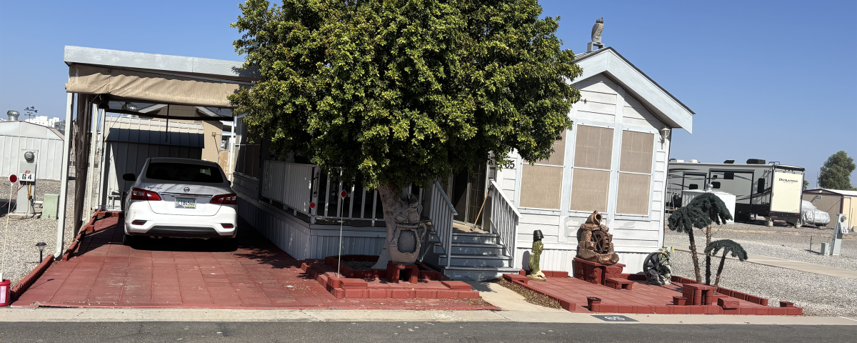 park model living at Western Sands RV Resort in Yuma AZ